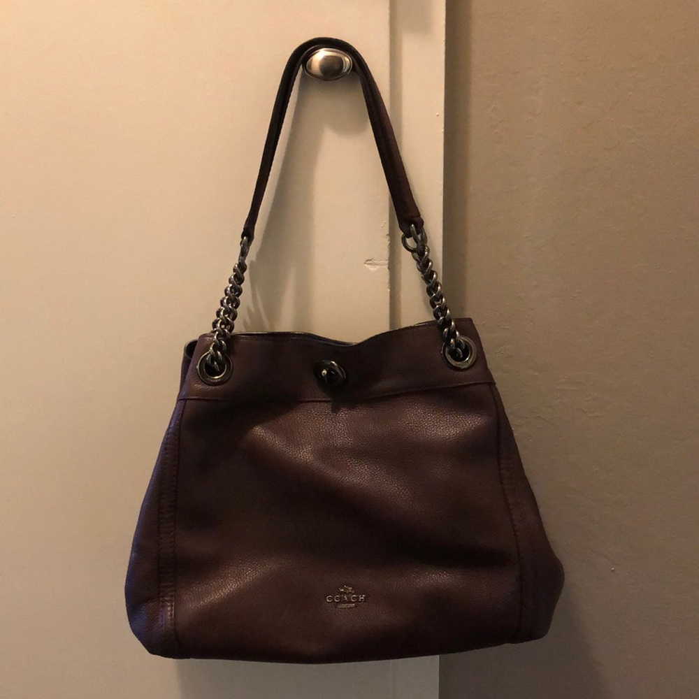 Coach Plum Purse